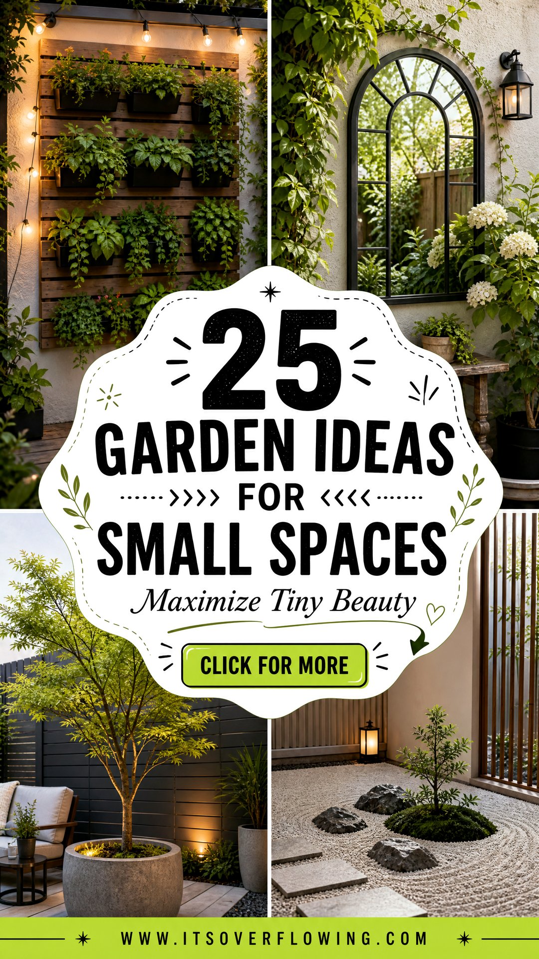 25 Garden Ideas for Small Spaces to Maximize Beauty