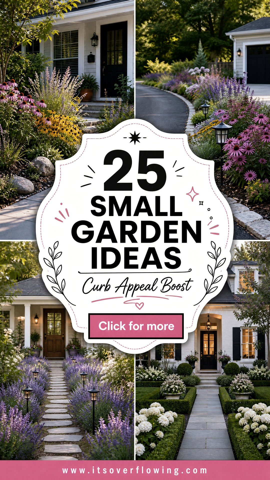 25 Small Garden Ideas for Front Yard Curb Appeal