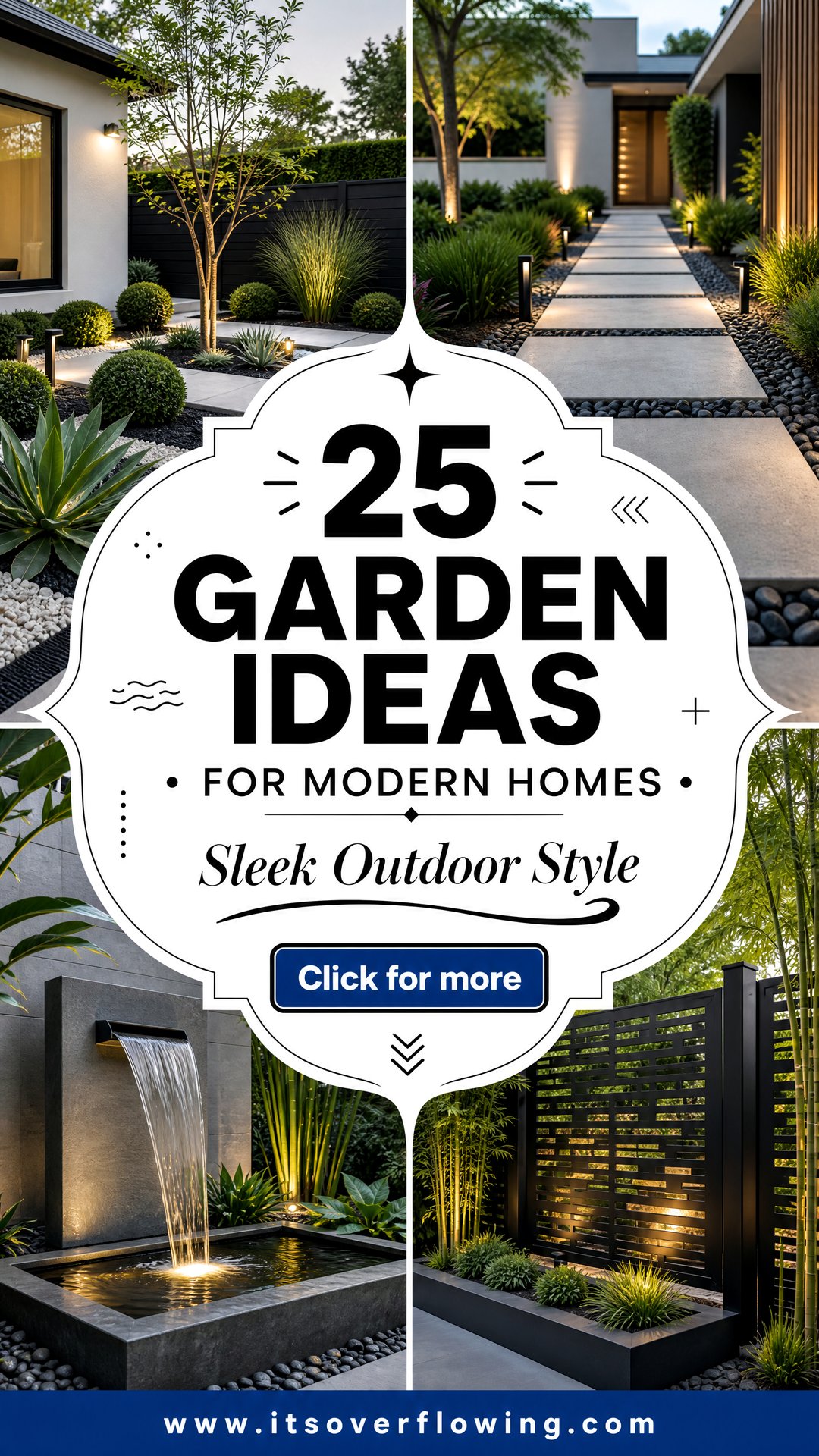 25 garden ideas for modern homes: Sleek Outdoor Inspiration