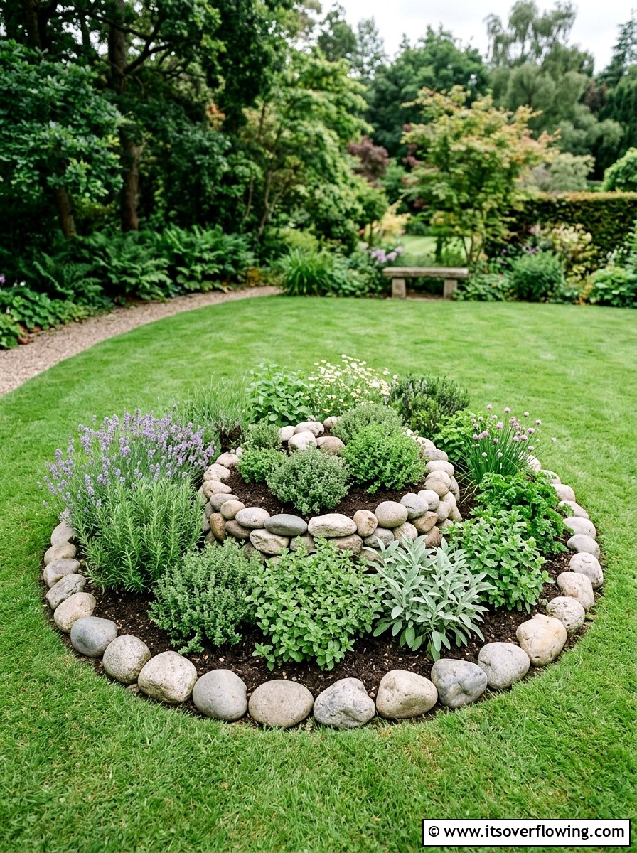 25 garden ideas with herb spirals for Smart Edible Style