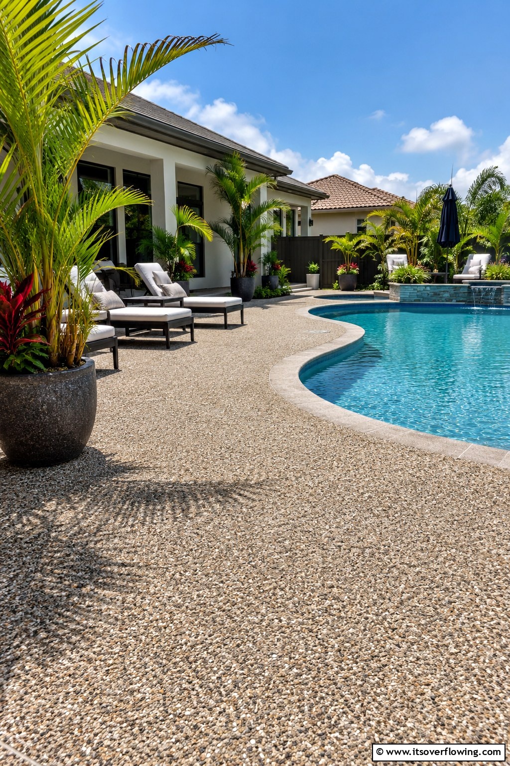 20 Stylish Concrete Pool Deck Ideas for Your Backyard